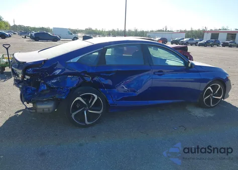 2022 Honda Accord Sport из США, поврежденный, VIN 1HGCV1F31NA079994